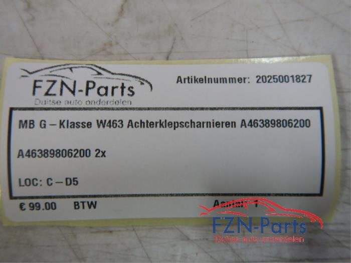 Scharnier Achterklep Mercedes G-Klasse (22739866)