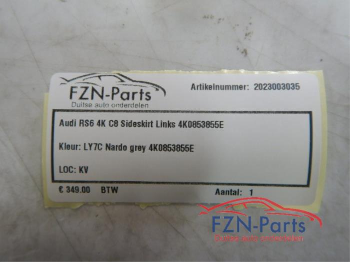 Audi RS6 4K C8 Sideskirt Links