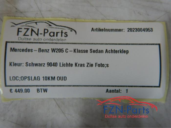 Achterklep Mercedes C-Klasse (22724461)