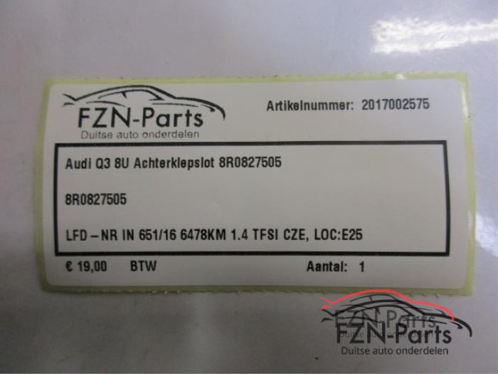 Achterklep motor Audi Q3 (22742909)