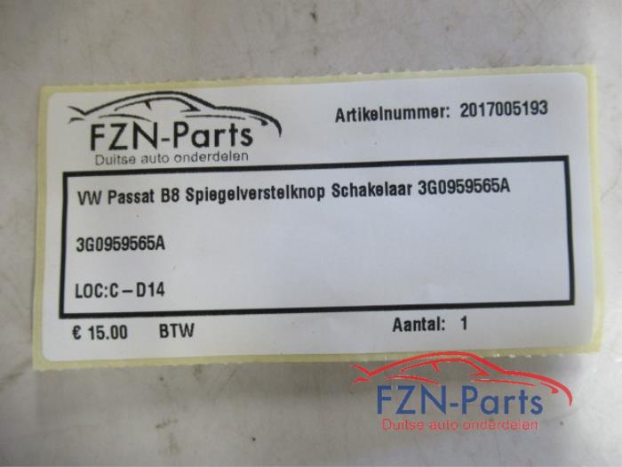 Spiegel Schakelaar Volkswagen Passat (22741323)