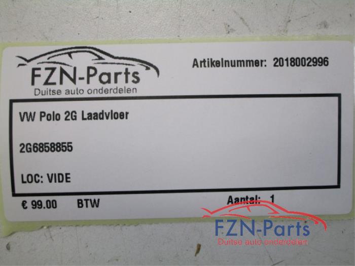 VW Polo 2G Laadvloer