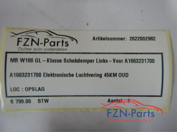 Schokdemper links-voor Mercedes Diversen (22739341)