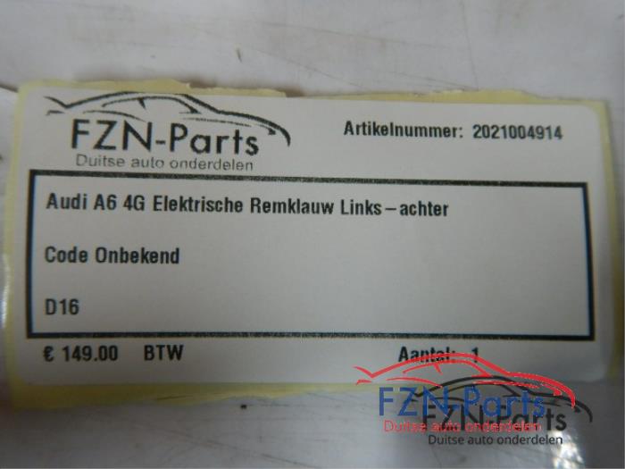 Remklauw (Tang) links-achter Audi A6 (22730966)