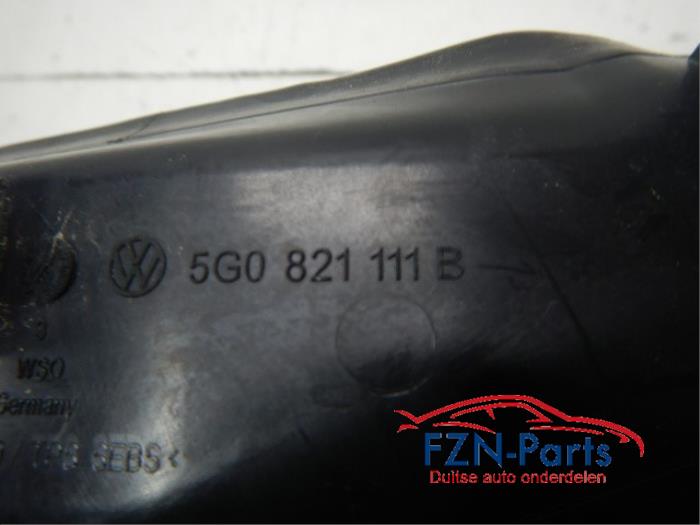 VW Golf 7 Afdekkap Zijscherm Spatscherm Links L