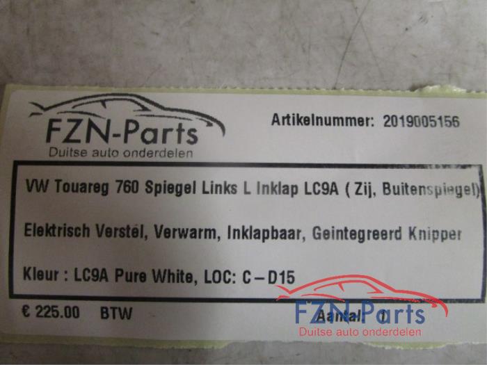 Buitenspiegel links Volkswagen Touareg (22725660)