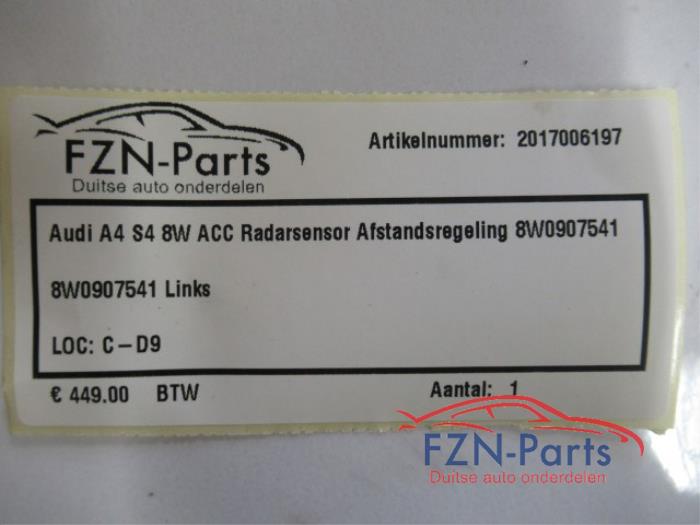 Audi A4 S4 8W ACC Radarsensor Afstandsregeling