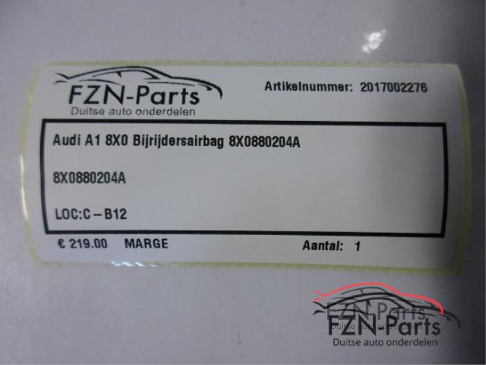 Airbag rechts (Dashboard) Audi A1 (22743574)