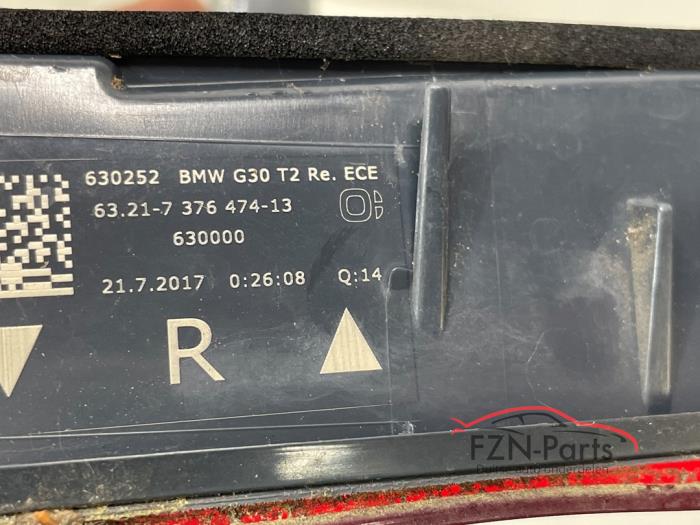 BMW 5-Serie G30 Achterlicht Links L Achterklep