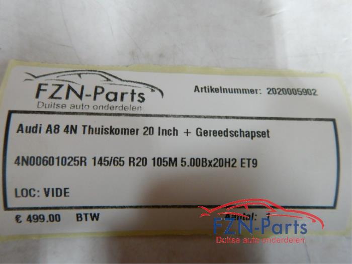 Thuiskomer Audi A8 (22729665)