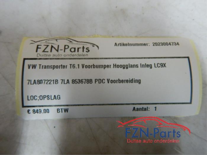 Voorbumper Volkswagen Transporter (22722256)