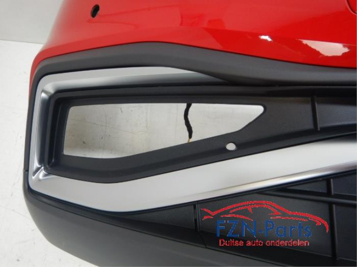 VW Passat B8 Facelift Alltrack Voorbumper 6PDC LY3D Kleur: LY3D Tornado Rood