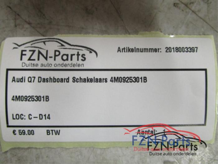 Middenconsoles Audi Q7 (22739505)