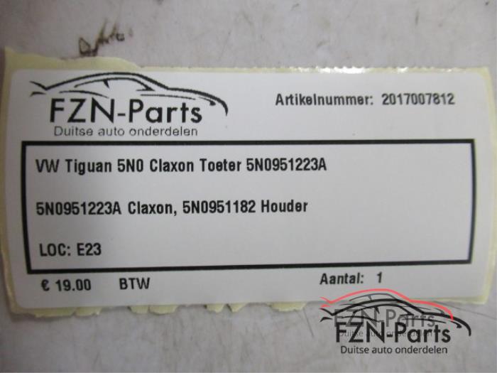 Claxon Volkswagen Tiguan (22727234)