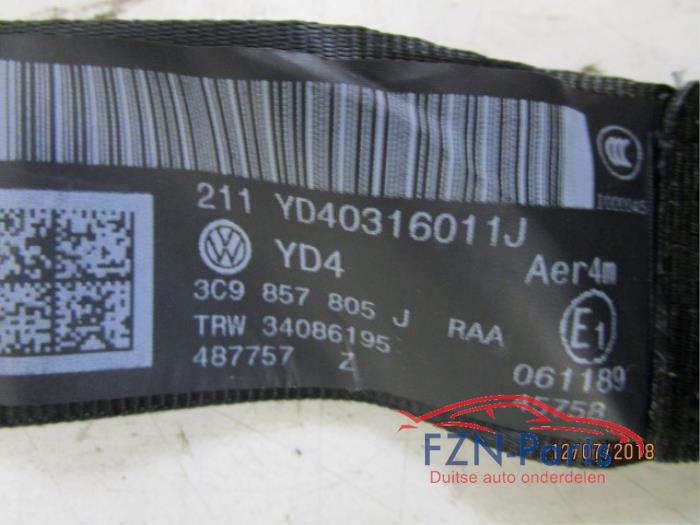 Gordelspanner Set Volkswagen Passat (22742560)