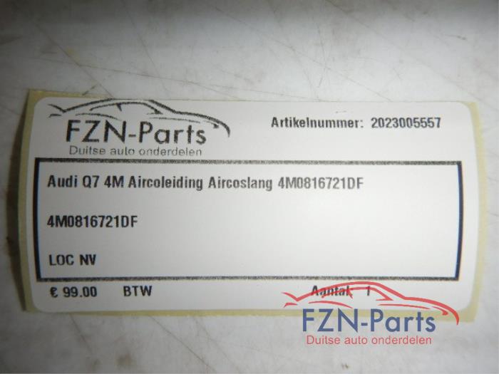 Audi Q7 4M Aircoleiding Aircoslang