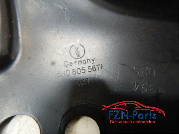 VW Tiguan 5N0 Steun Slotplaat Bumperbalk