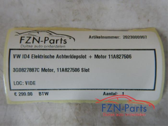 VW ID4 Elektrische Achterklepslot + Motor