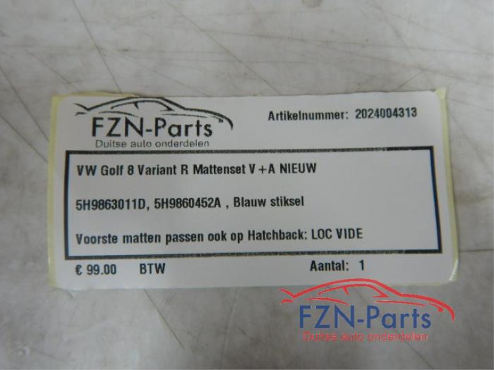 Matten Set Volkswagen Golf (22730809)