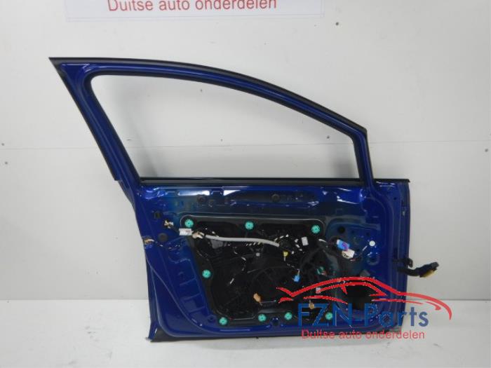 VW Golf 8 GTI Portier Links - Voor LD5K Kleur: LD5K Lapiz Blue Let op Deurgreep wit zie Fotos!!!Volkswagen, Golf, Golf 8, GTI, Portier, Deuren, Portieren en Toebehoren 2.0 GTI Clubsport