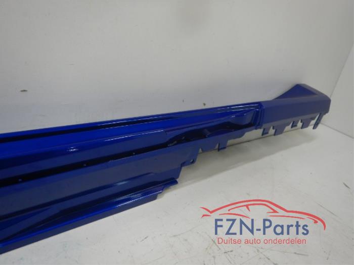 Audi RS6 4K C8 Sideskirt Rechts Blauw