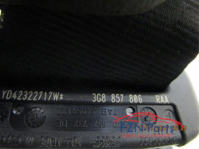 Veiligheidsgordel Set achter Volkswagen Arteon (22738346)