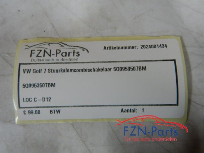Combischakelaar Stuurkolom Volkswagen Golf (22733354)