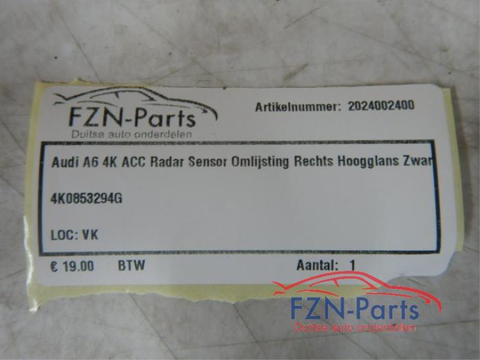 Radar sensor Audi A6 (22745455)
