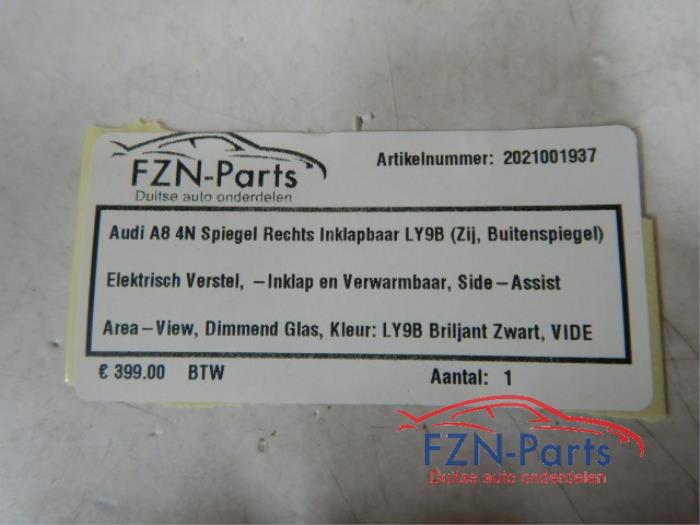 Buitenspiegel rechts Audi A8 (22724897)
