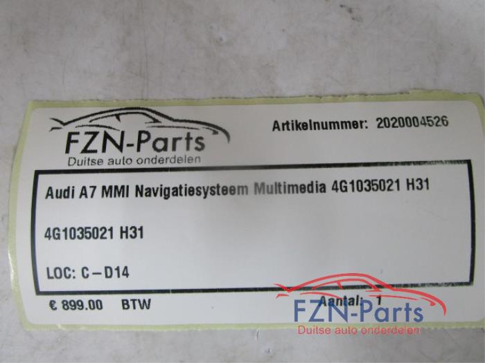 Navigatie Module Audi A7 (22739362)