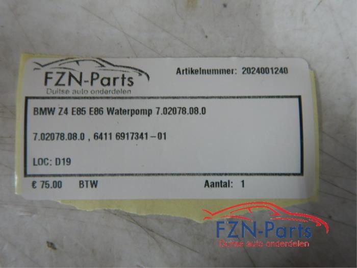 Waterpomp BMW Z4 (22729317)