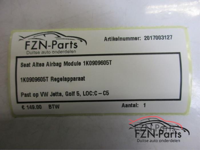 Seat Altea Airbag Module