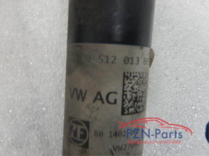 VW Polo 2G Schokdemper Veerpoot Achteras Set