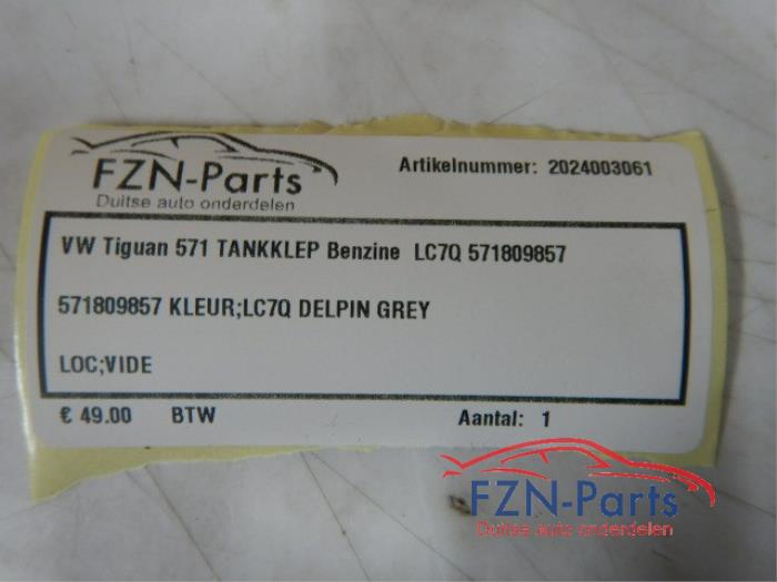 Tank Klep Volkswagen Tiguan (22728297)