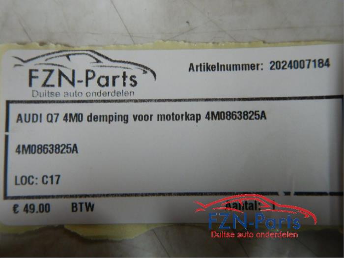 Motorkap Bekleding Audi Q7 (22740016)