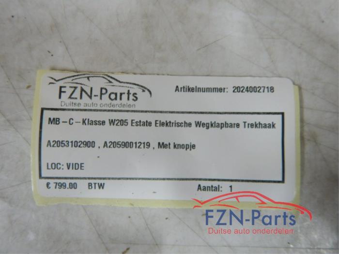 Trekhaak Mercedes C-Klasse (22728152)
