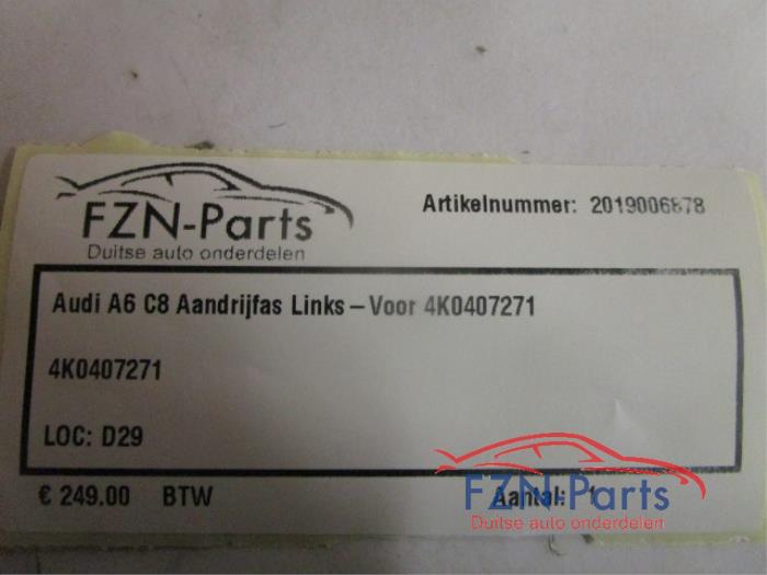Audi A6 C8 Aandrijfas Links-Voor