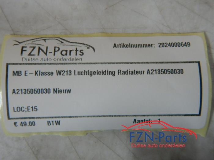 Luchtgeleider Mercedes E-Klasse (22745333)
