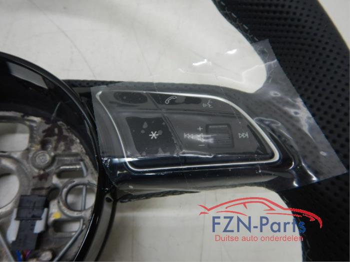 Audi A3 8Y Stuur MF+F1+VIEW Leer Grijs Stiksel