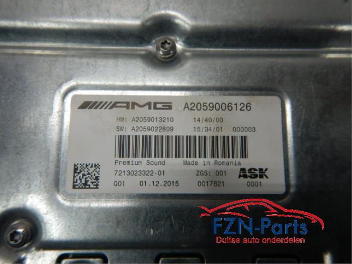 Mercedes-Benz GLC-Klasse W253 Burmeister Speakerset