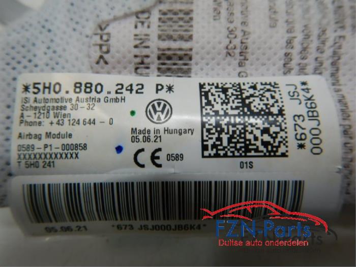 VW ID3 Stoelairbag Links