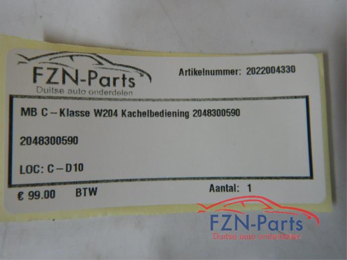 Climatronic Paneel Mercedes C-Klasse (22733166)