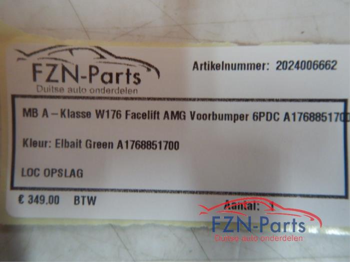 Mercedes-Benz A-Klasse W176 Facelift AMG Voorbumper 6PDC A