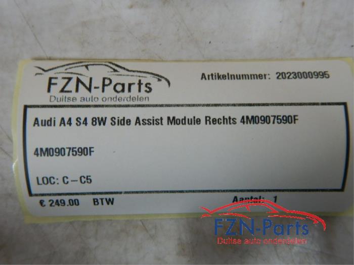Side assist sensor Audi A4 (22743964)