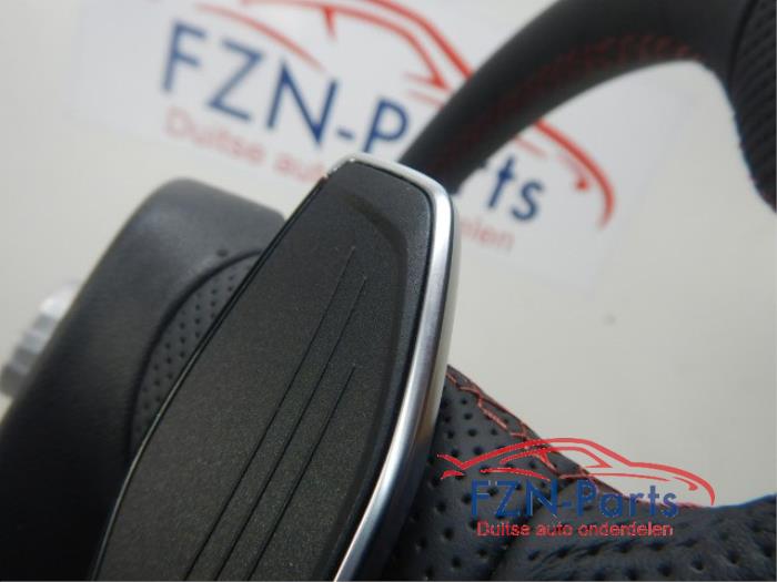 Audi Q7 4M S-Line Stuur MF+F1+VIEW Rood stiksel