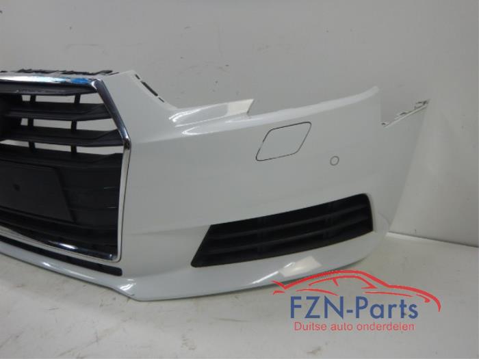 Audi A4 8W5 Voorbumper 4PDC KLS LS9R Gletscher weiss