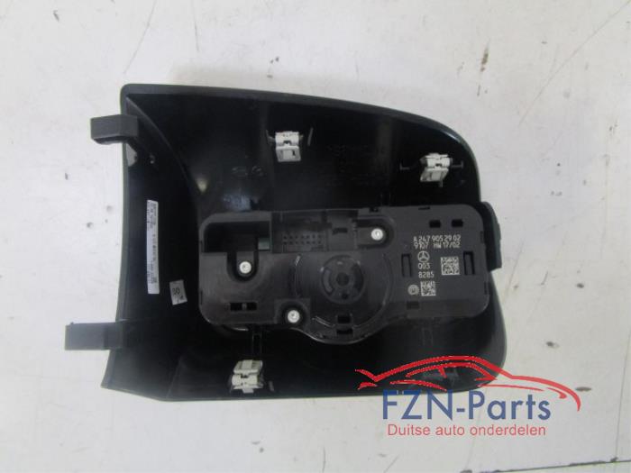 MB A-Klasse W177 Lichtschakelaar + Handremschakelaar