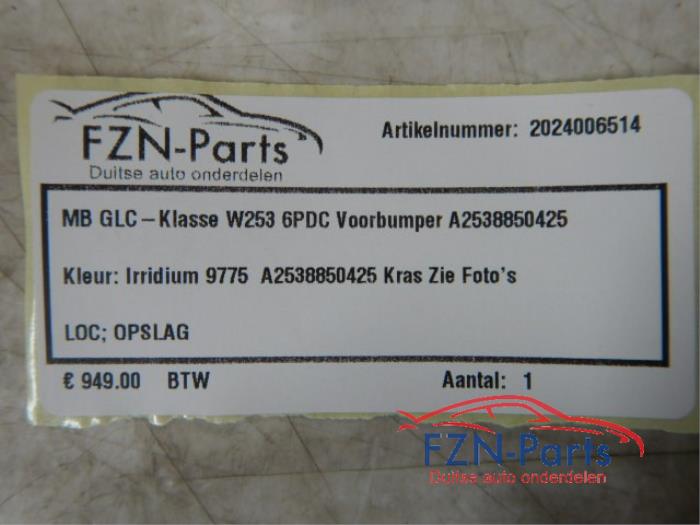 Mercedes-Benz GLC W253 6PDC Voorbumper