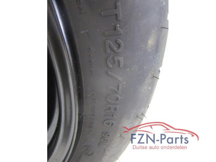 VW Golf 7 Thuiskomer Reservewiel 16 Inch