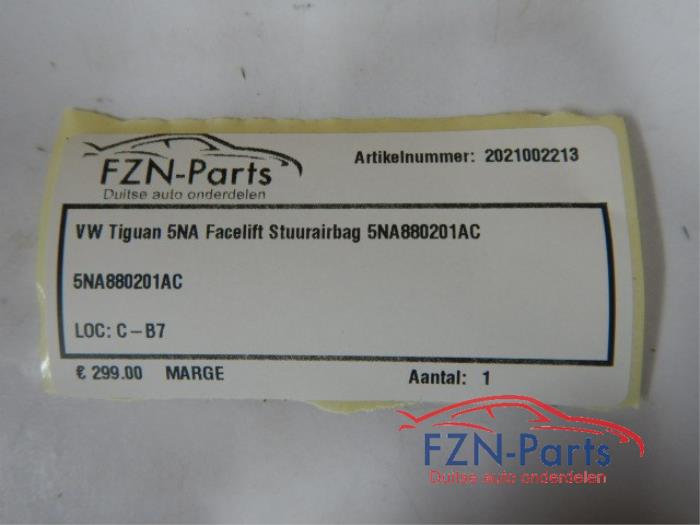 Airbag links (Stuur) Volkswagen Tiguan (22730481)